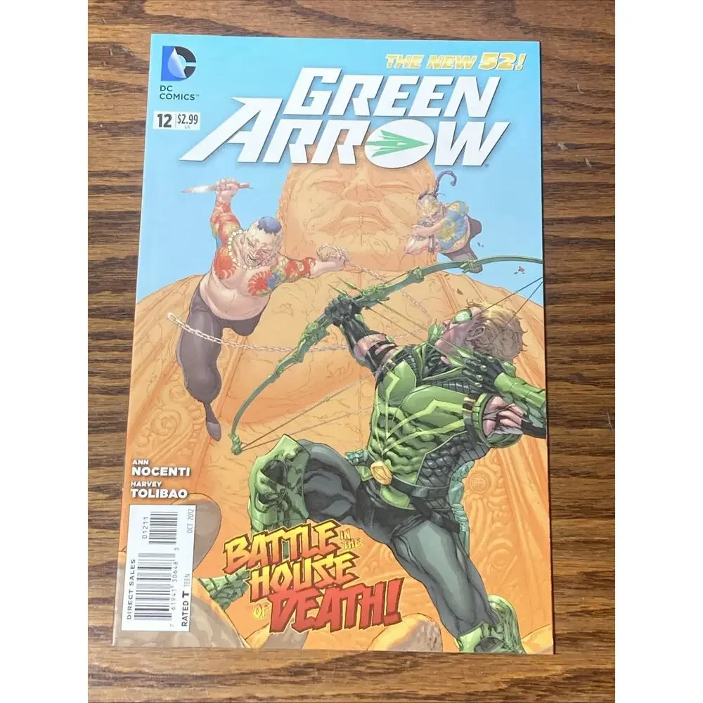 Green Arrow #12 DC Comics 2012 Bagged Boarded